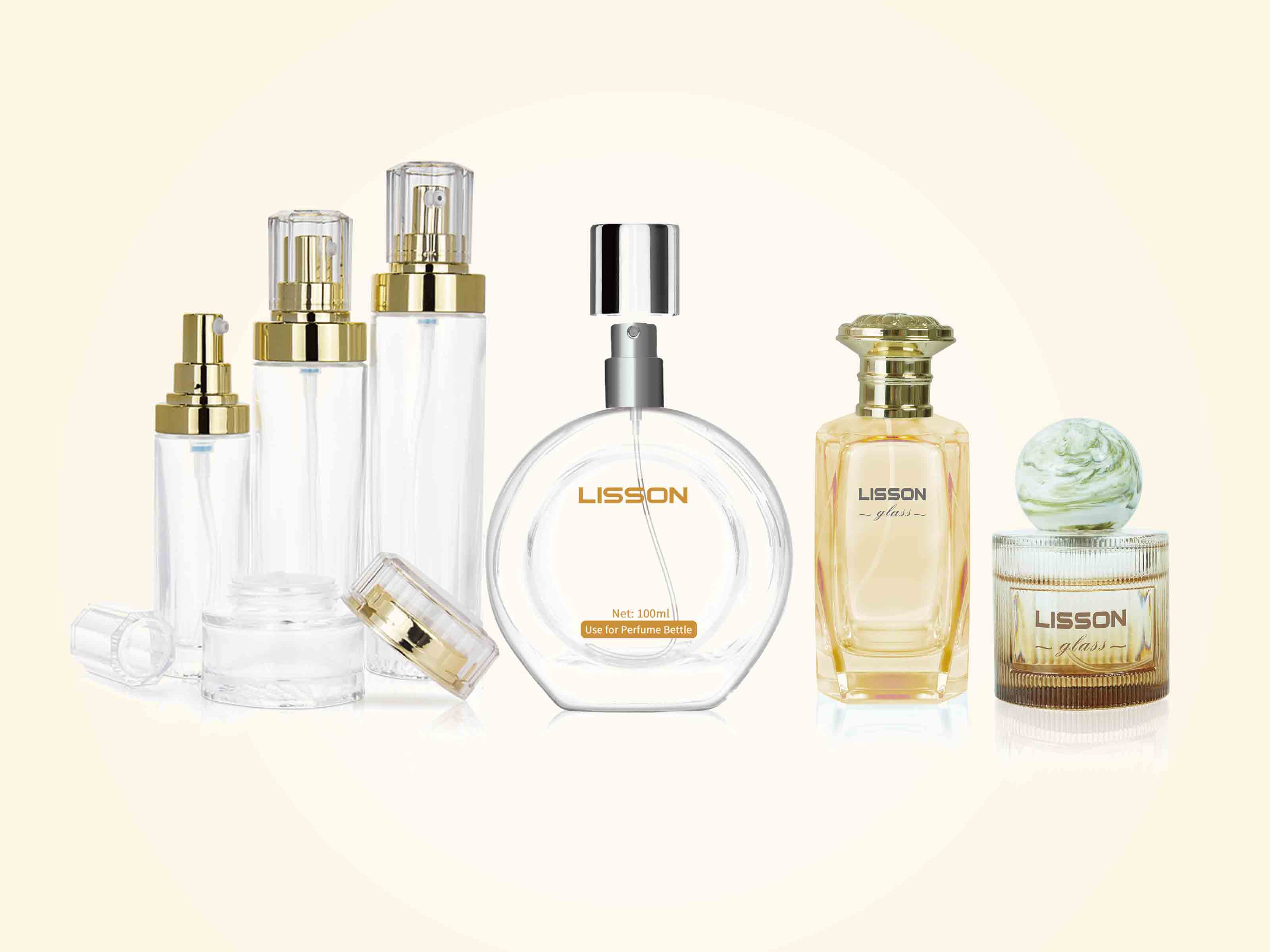 الدليل الشامل للبيع بالجملة لزجاجات مستحضرات التجميل الزجاجية الفاخرة