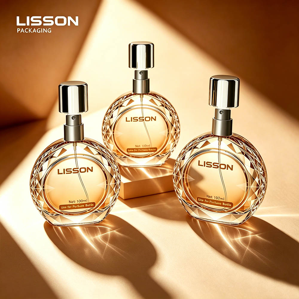Perfume glass packaging set