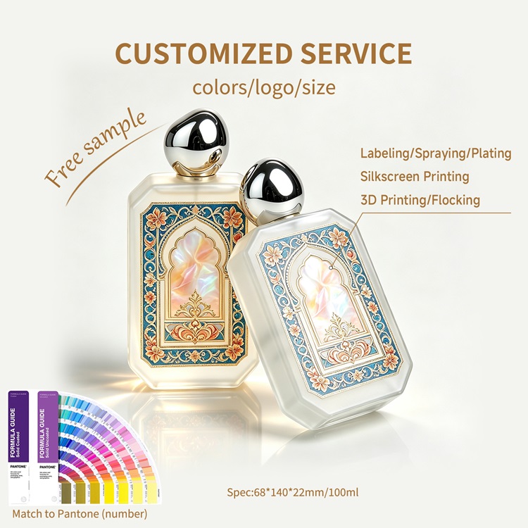 3D-Printed Glass Perfume Bottle