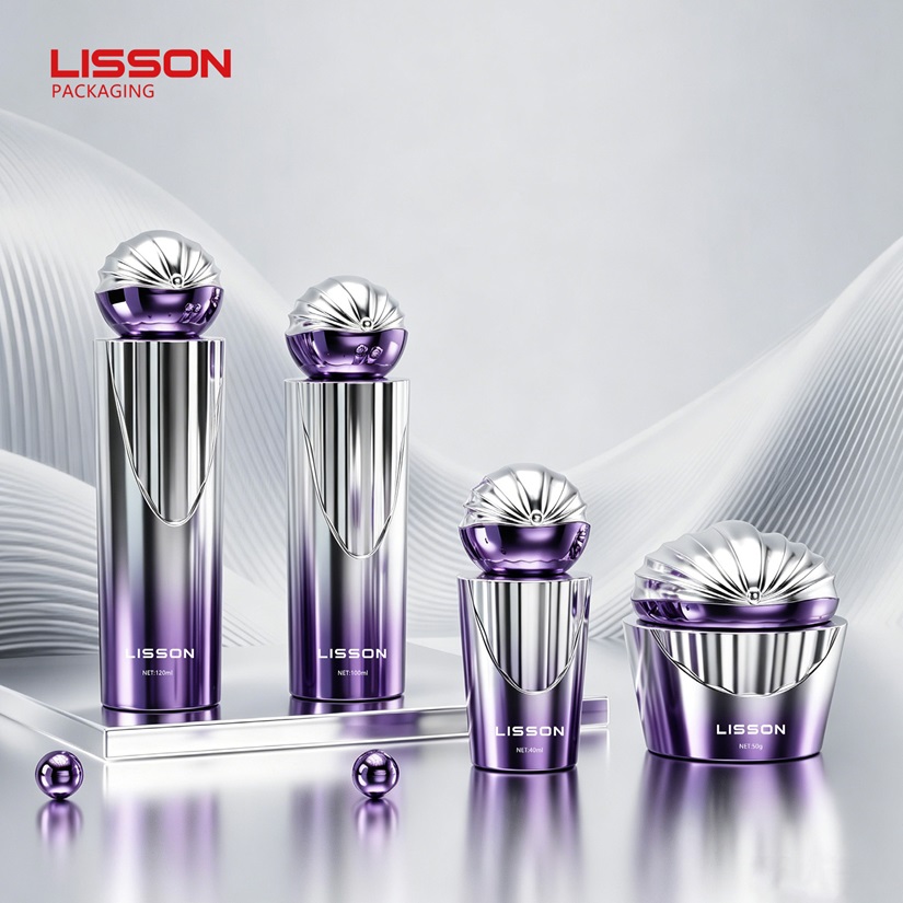 Luxury Skincare Glass Bottle And Jar