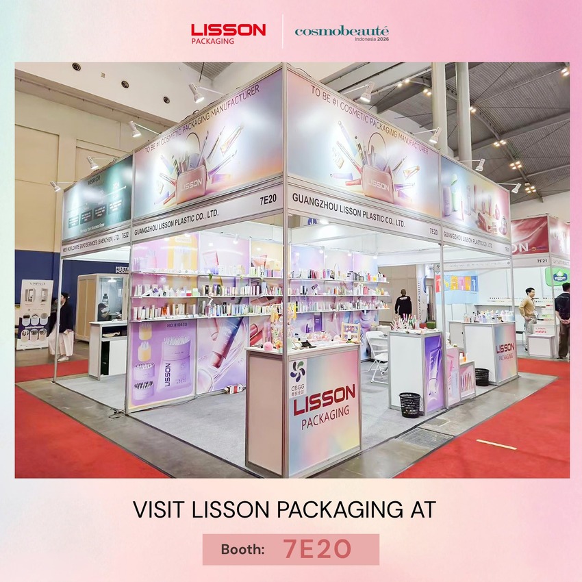 تقدم شركة LISSON مجموعات مبتكرة من عبوات مستحضرات التجميل في معرض Cosmobeauté Indonesia 2026